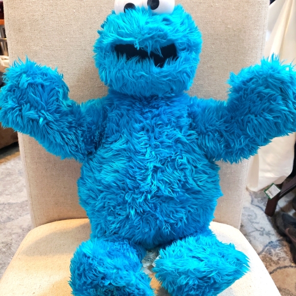 BuildABear Toys Cookie Monster Build A Bear Plush Beary Limited